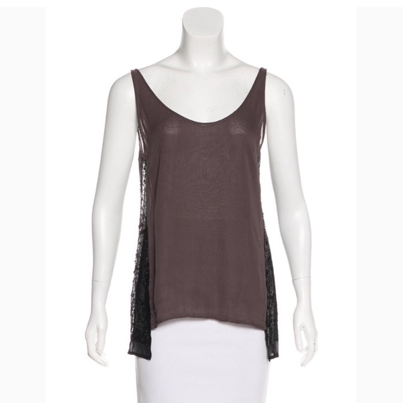 ALLSAINTS Madison Sequin Vest Sleeveless Tank Top - Picture 6 of 8